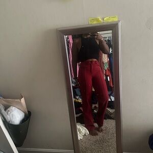Madewell Red Women's Jeans